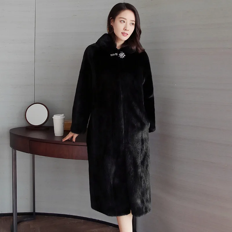 

Women real mink coats female mink fur coat genuine long fur coat ladies winter clothes oversize 6xl 5xl 7xl natura fur coats