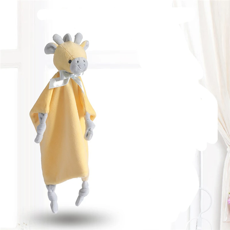 Детские мягкие плюшевые успокаивающие игрушки одеяло для безопасности детские