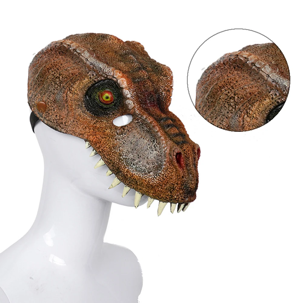 Новинка Вечерние Маски динозавра для Хэллоуина карнавала тираннозавра из