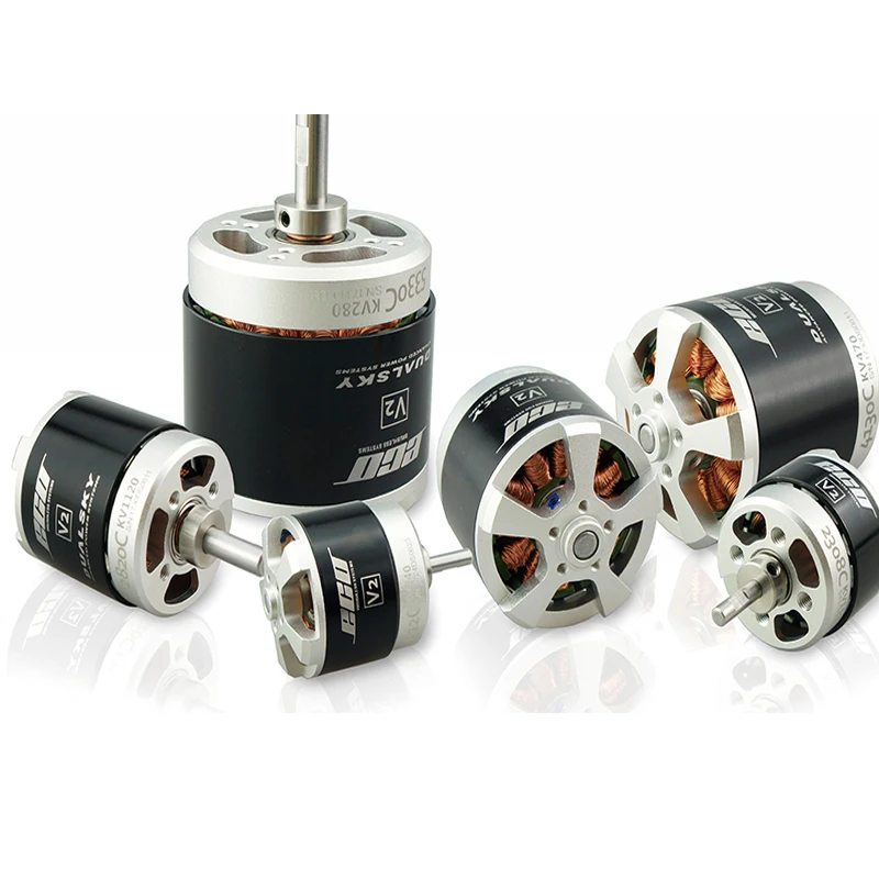 Эко 2308C-V2 серия 980KV/1180KV/1500KV/1800KV бесщеточный двигатель для модели самолета F3P