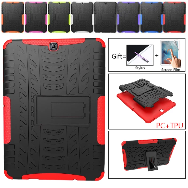 Для Samsung Galaxy Tab S2 9 7 &quotSM T810 T815 T813 T819 чехол TPU + PC Пластиковый гибридный защитный для