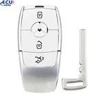 Роскошный чехол для смарт-ключа с 3 кнопками для Mercedes C200L E300L S320 GLC 3 цвета на выбор-белый цвет