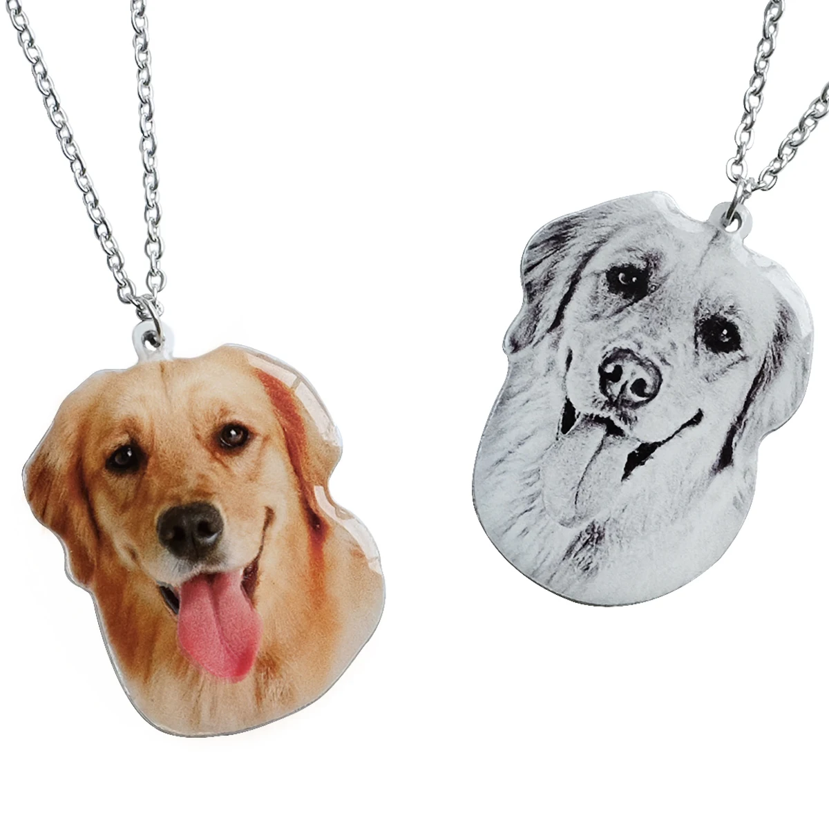 Изготовленный на заказ для фото, ожерелье животное ожерелье портрет персонализированные кошка собака памяти ювелирные изделия фото кулон ...