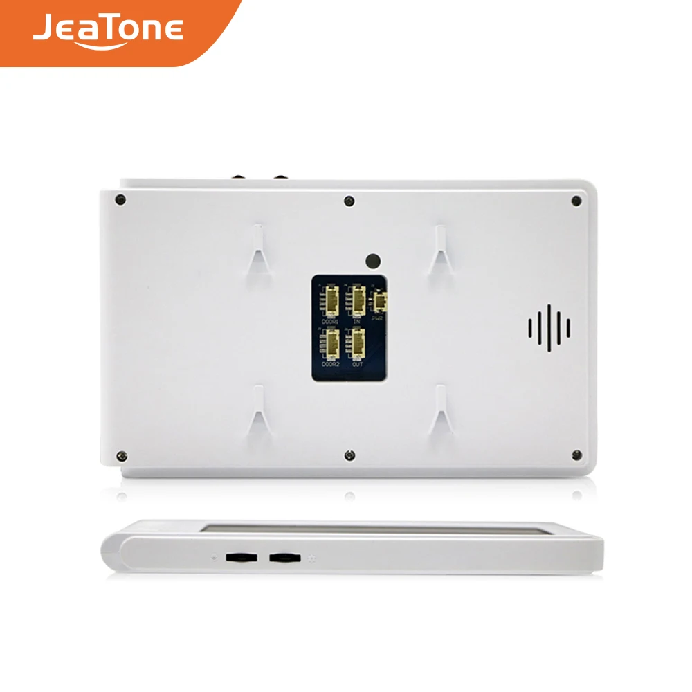 JeaTone 7 дюймов видеодомофон дверной звонок видеоглазок IP65 непромокаемое экранное