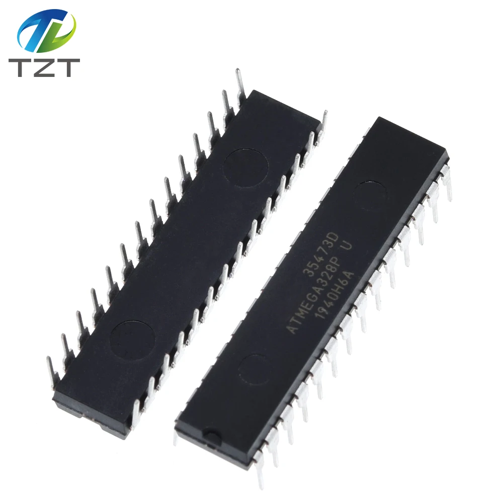 ATMEGA328P PU ATMEGA328 чип микроконтроллер MCU AVR 32 к 20 МГц FLASH DIP 28|Интегральные схемы| |