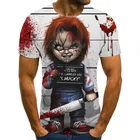 Camiseta с 3D принтом из фильма ужас It Penny, мудрый клоун Джокер для мужчин и женщин, ropa informal стиль хип-хоп,