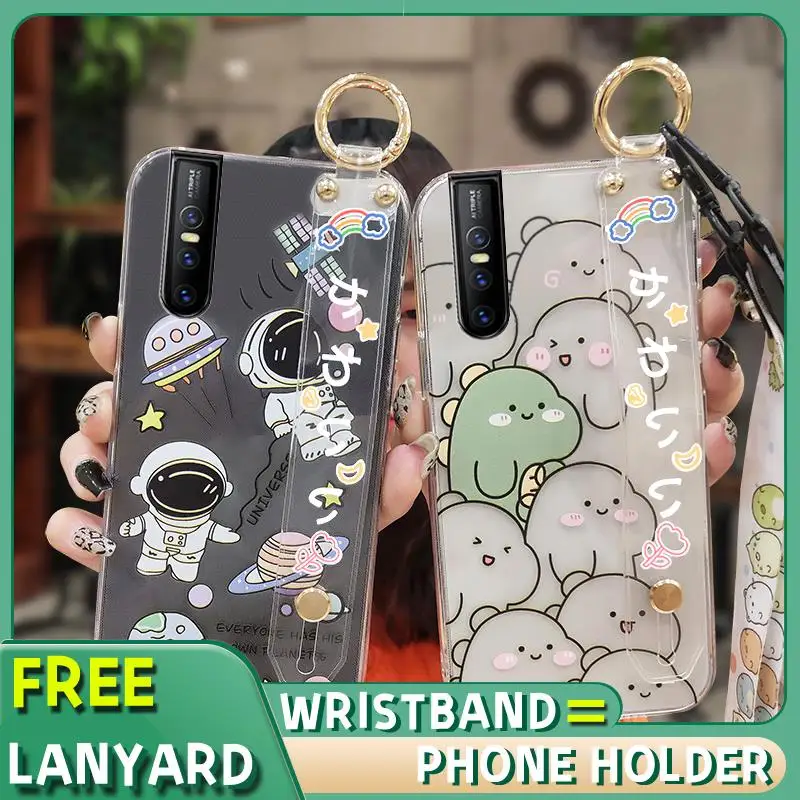 Shockproof Silicone Phone Case For VIVO X27 Cute Soft Woman New Arrival Black Glitter |