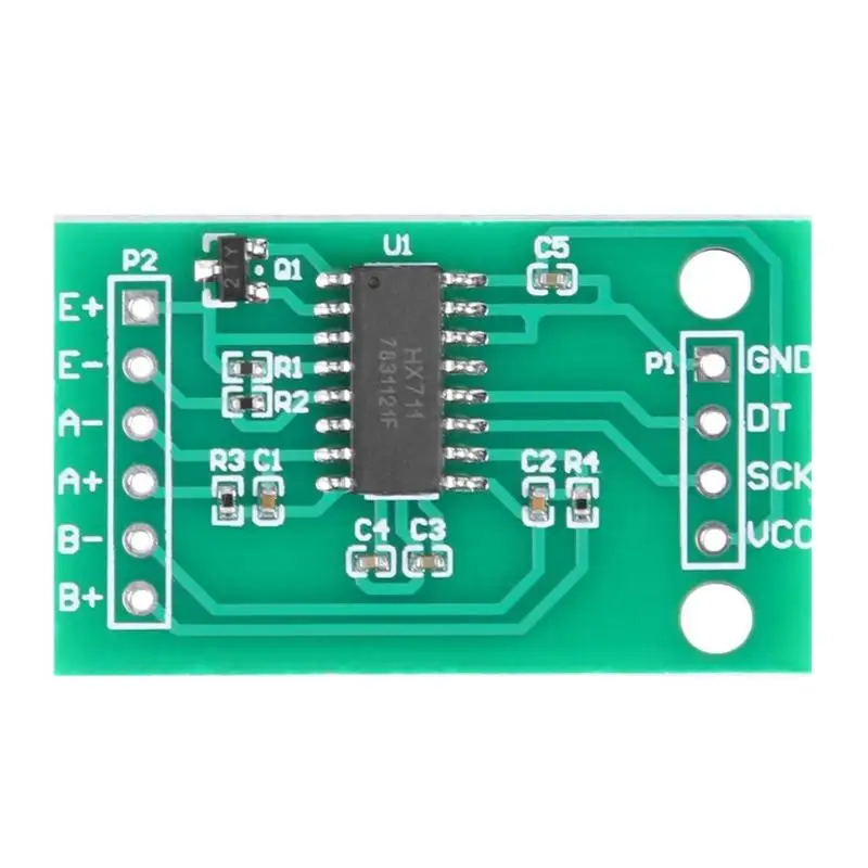 Человеческая шкала датчик нагрузки на тело напряжение вес HX711 AD Модуль комплект