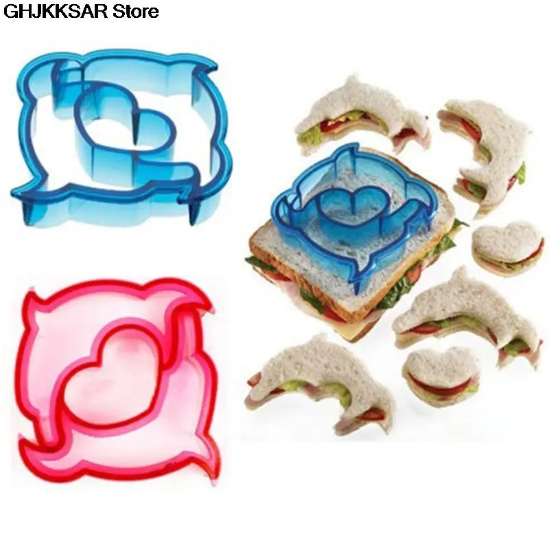 9 Shaps сэндвич-резак для торта тостов форма животного s динозавр собака Бабочка