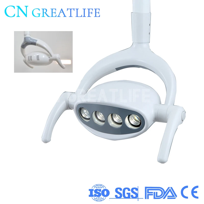 High Quality Color Temperature Adjustable Led Dental Operation Light Dental Chair Led Light with Sensor