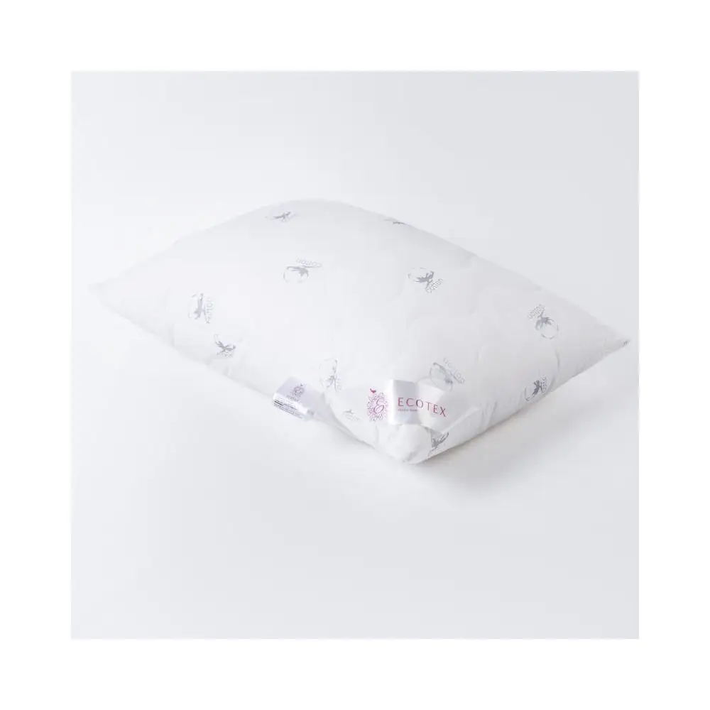 Pillow Ecotex Cotton goods for home and comfort Pillows Garden Textile bed sleep | Дом и сад