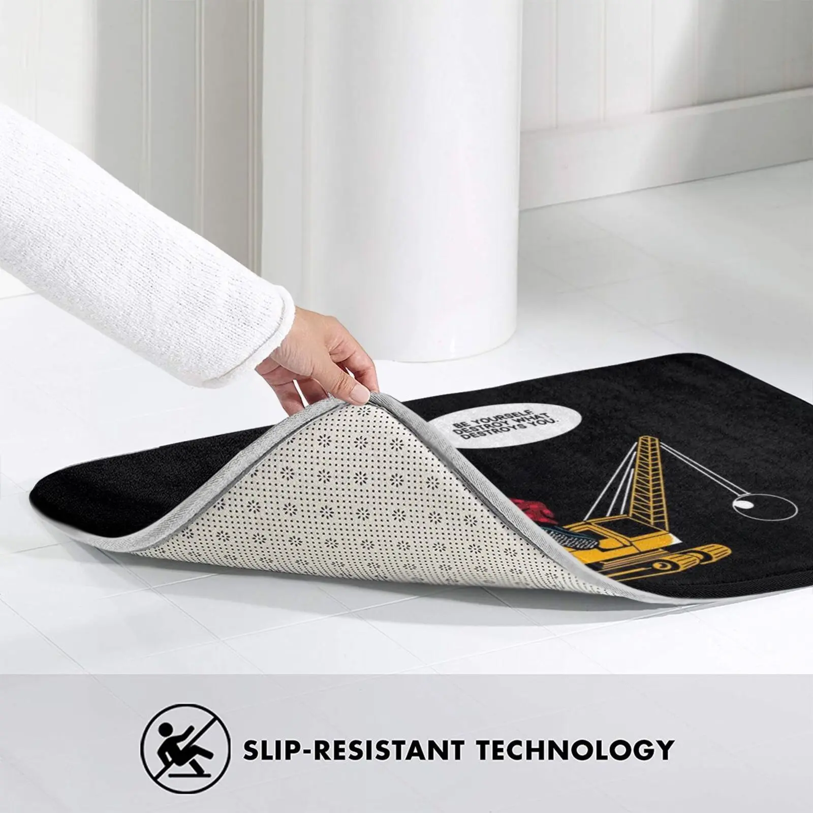 

Be Yourself. Destroy What Destroys You. Soft Non-Slip Mat Rug Carpet Cushion Be Yourself Kids Kid Boys Inspiration