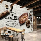 Пользовательский Ретро Европейский стиль настенная бумага s промышленный декор обеденный фон для гурманов пекарни настенная бумага
