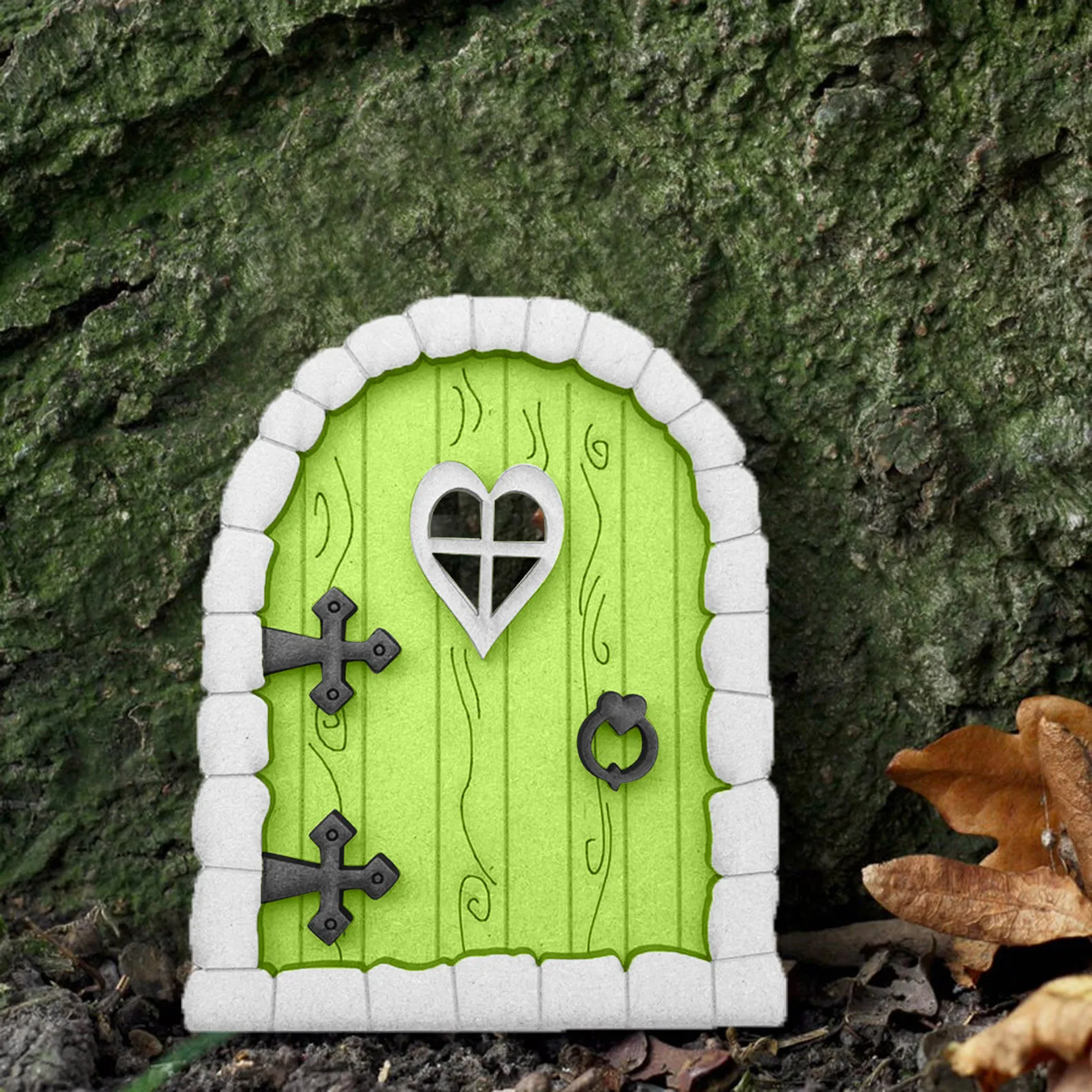 

Diy Wooden Fairy Elf Door Craft Kit Wooden Door Decoration Vintage Miniature Fairy Garden Decor Dollhouse Accessories Gift