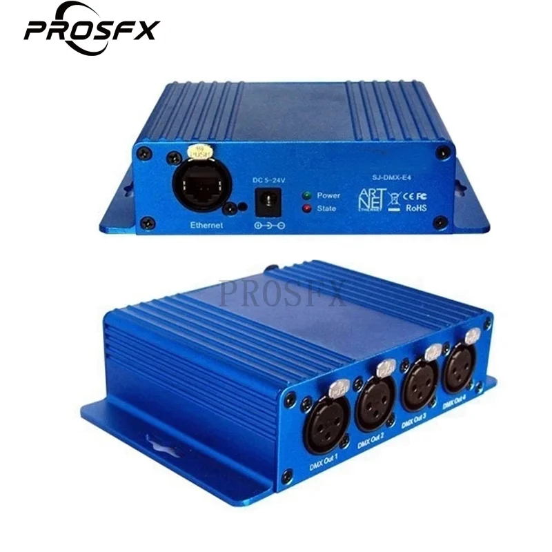 2 Порты и разъёмы/4 разъёмы конвертер DMX 1024 контроллер Выход преобразование