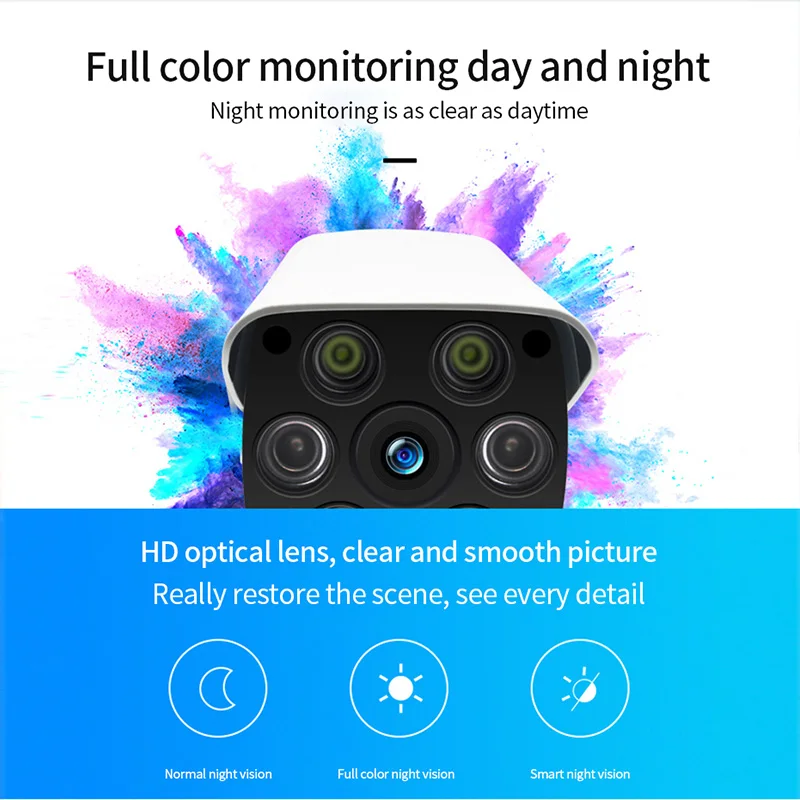 HD Беспроводная ip-камера наружная Водонепроницаемая 1080P инфракрасная лампа