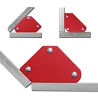 Сварочный держатель 45 90 135 градусов, магнитный сварочный угловой держатель, треугольный позиционер, фиксирующий инструмент