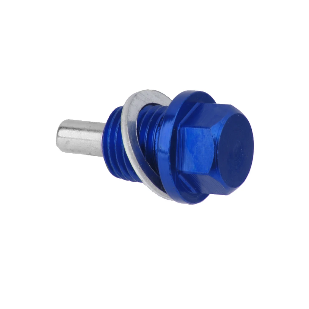 2 шт. M14X1.5mm сливная пробка для масла Простая установка прочный синий и красный |