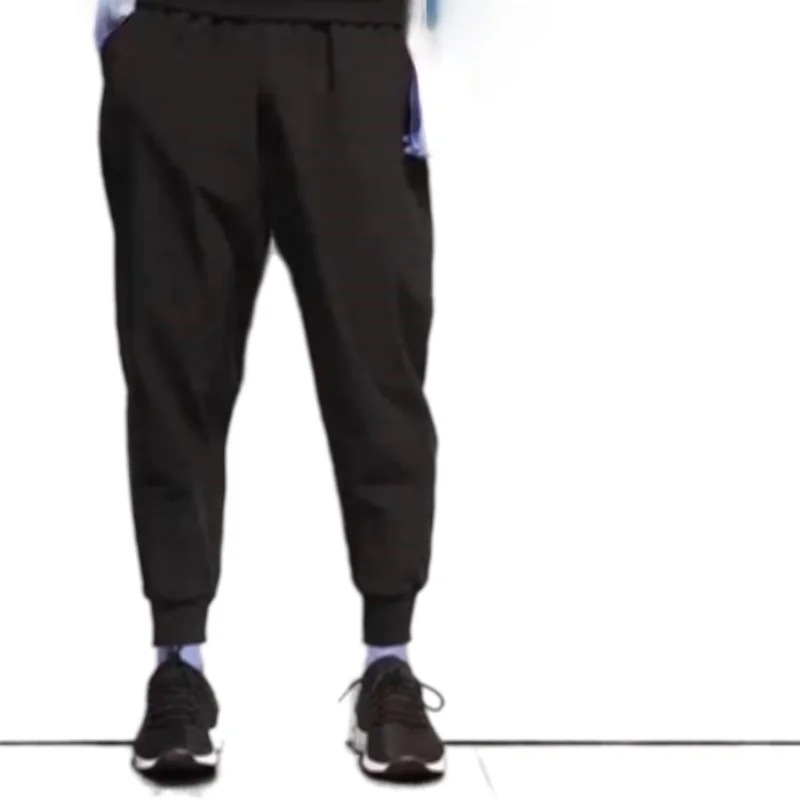 

Mens Sweatpants Fast-drying Men Loose New Thin Straight Ankle-length Pants Ice Silk Casual Streetwear Harem Pants Korean