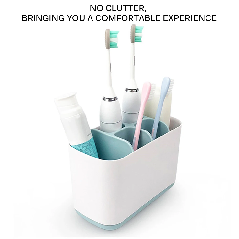 Toothbrush Holder Removable Shaving Makeup Brush Teeth brush Toothpaste Organizer Case Stand Bathroom Accessories | Дом и сад