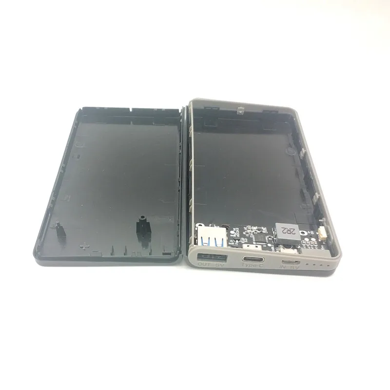 Чехол для внешнего аккумулятора QC3.0 1usb pd 18 Вт корпус зарядного устройства быстрой