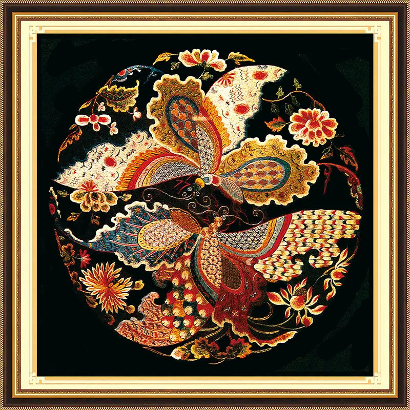 

Китайский Тотем (6) Бабочка DMC Полный Набор для вышивания Сделай Сам Вышивка крестом Рукоделие Шитье Искусство ремесло вышивка живопись Дома...