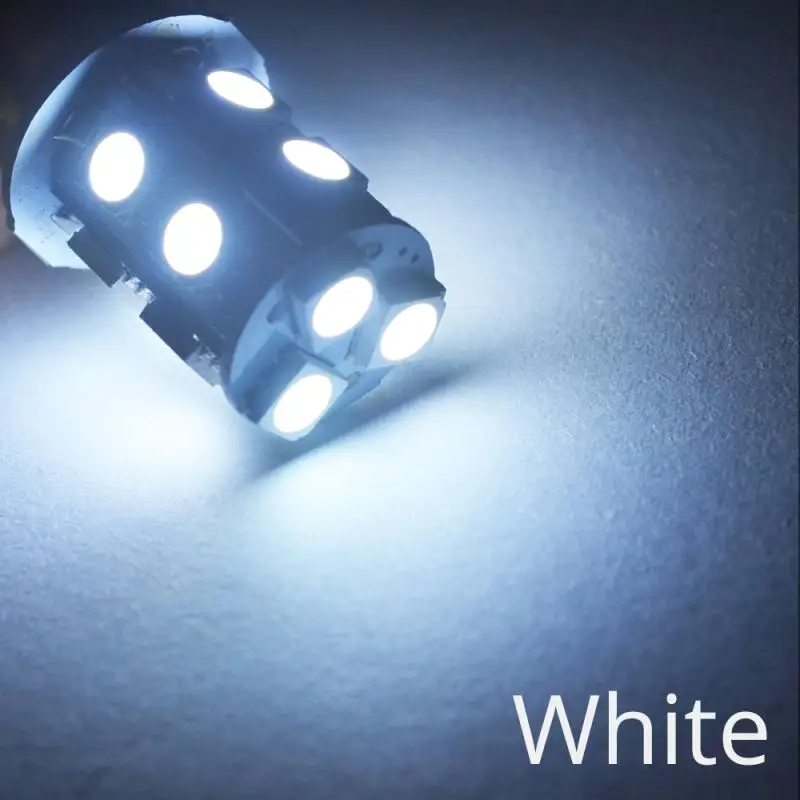 White 1X BA9S P21W 5050 13Led 1156 BA15S Автомобильные светодиодные поворотные сигнальные огни, тормозные задние лампы, автомобильные парковочные задние лампы заднего хода, DC 12 В - Испускаемый цвет: White