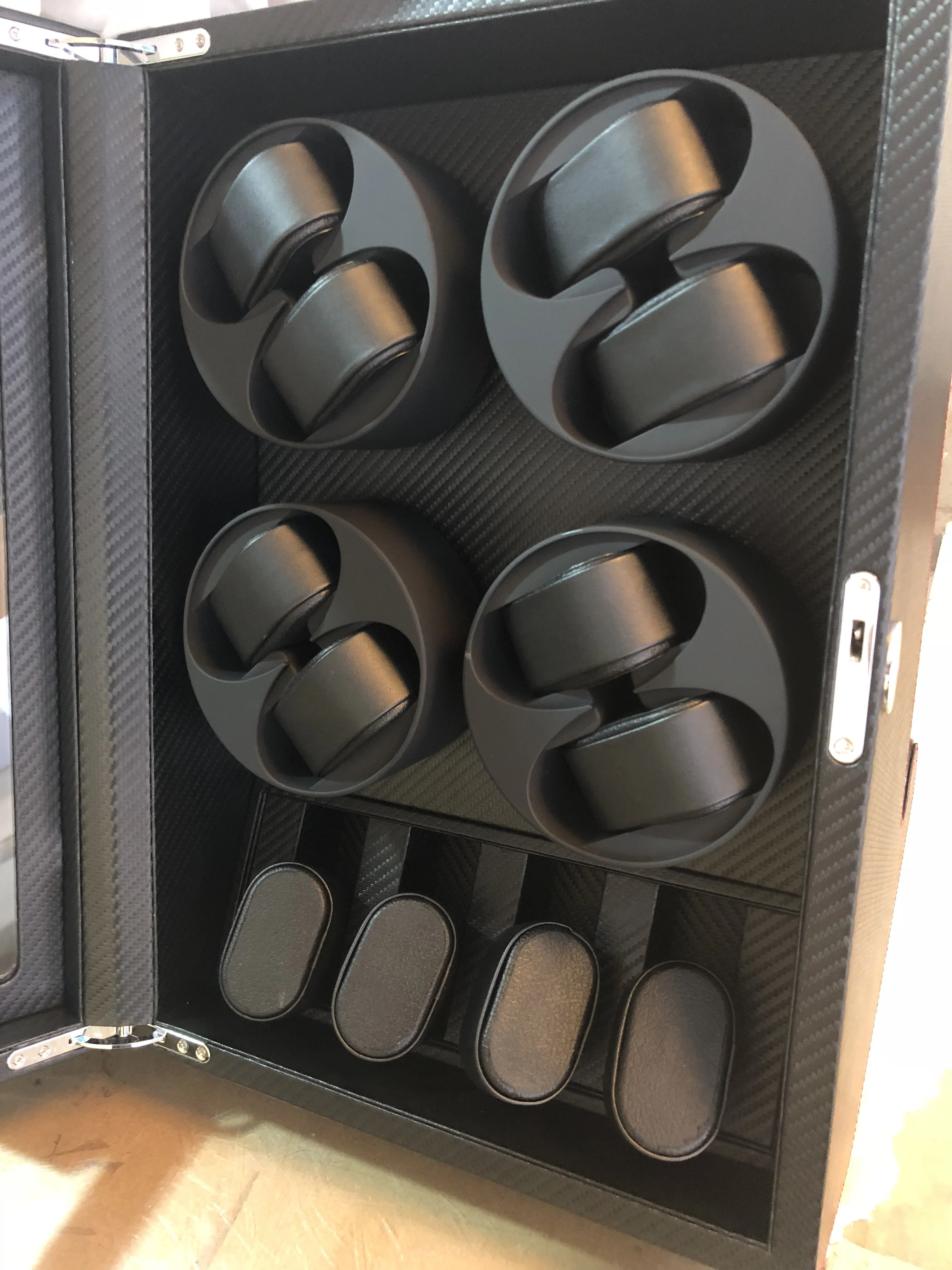 Одиночная/двойная намотка часов для 8 автоматических 4 коробка с супер тихим