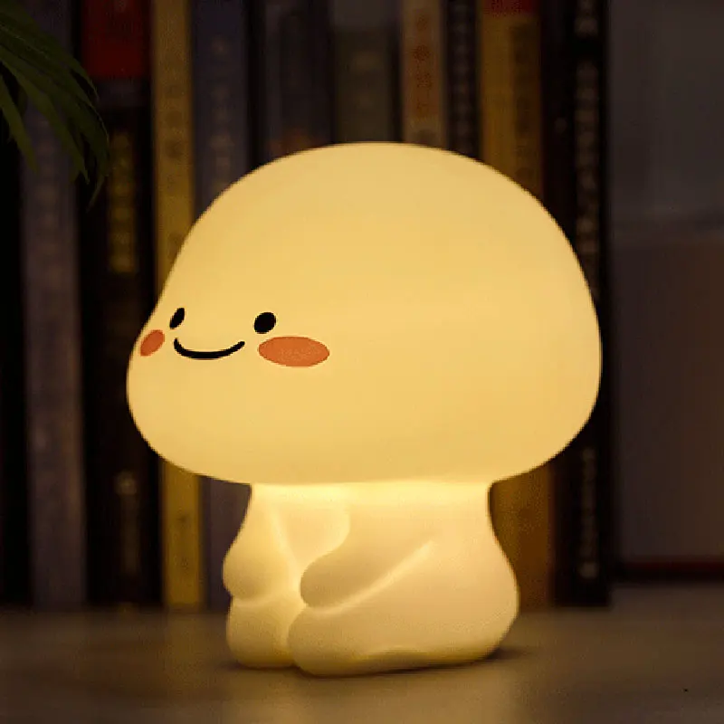 

Economical Lamp Soft Silicone Touch Sensor Cartoon Night Light Cute Shaped Lamp for Kids ds99