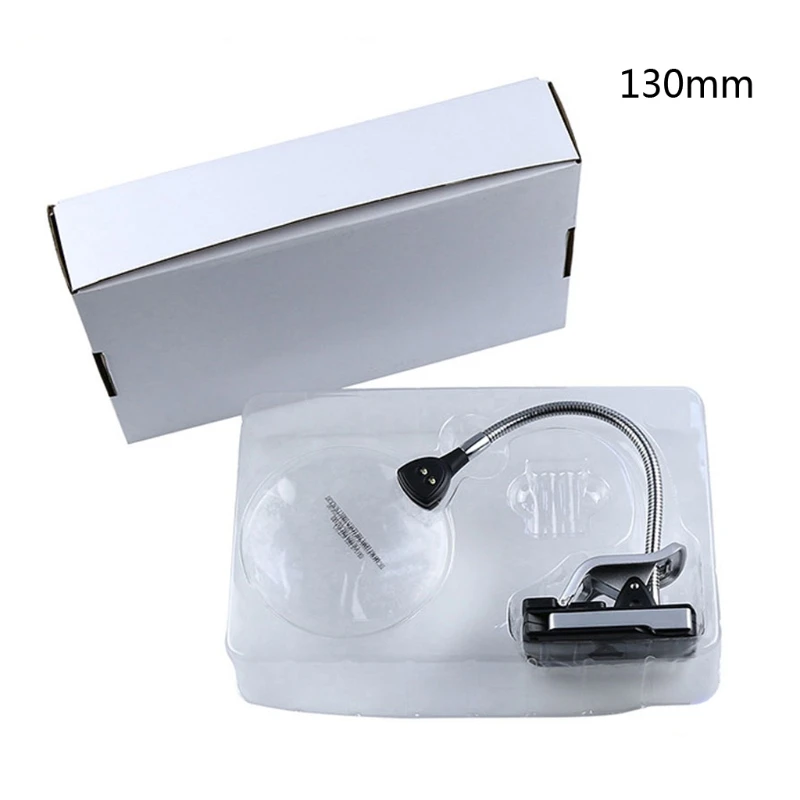 

3 In1 Vertical Magnifier Desktop Reading Repair Magnifier Hand Stand Holder