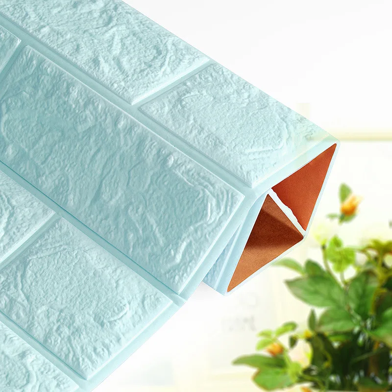 3D наклейки на стену имитация кирпича самоклеющиеся обои водонепроницаемая