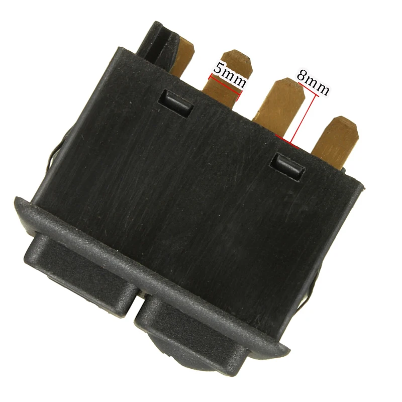 5 Pin Black 61311381205 Illuminated Power Window Switch Front Left Side For BMW E23 E24 E28 E30 BW102 613 113 812 05 | Автомобили и