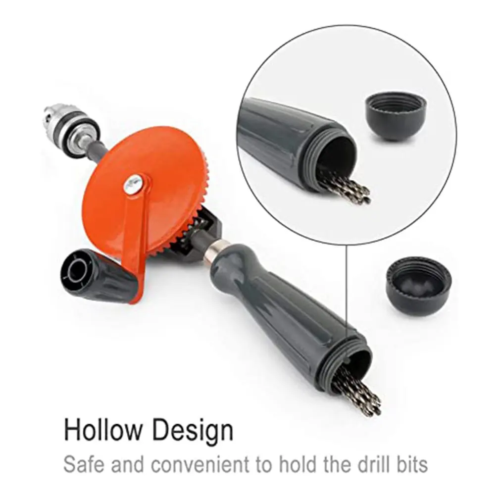 Ручная дрель мощная емкость точный Зажимной патрон из литой стали двойные