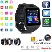 smartwatch dz09 smart watch support tf card sim camera sport bluetooth wristwatch for samsung huawei xiaomi android phone 3