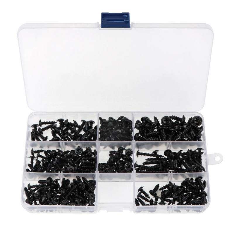 

Винты самонарезающие M3/M4/M4.8, 340 шт.