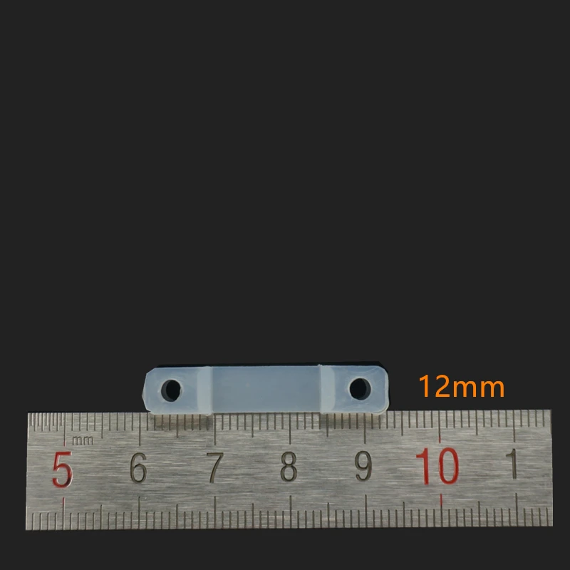 Бесплатная доставка 8 мм 10 12 Светодиодная лента силиконовый клип разъем и винт