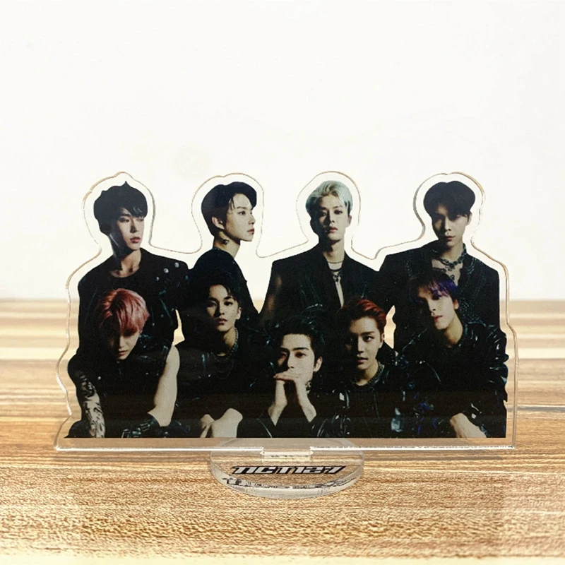 Прозрачная Акриловая Двухсторонняя фотоподставка KPOP Dream 127 Got7 Exo настольное