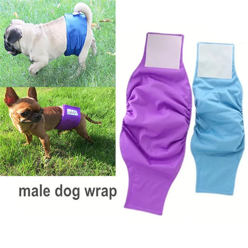 

Reusable Washable Dog Shorts Doggie Diaper Durable Comfortable Stylish Dog Pants Wraps for Male Dogs 3 Size S M L