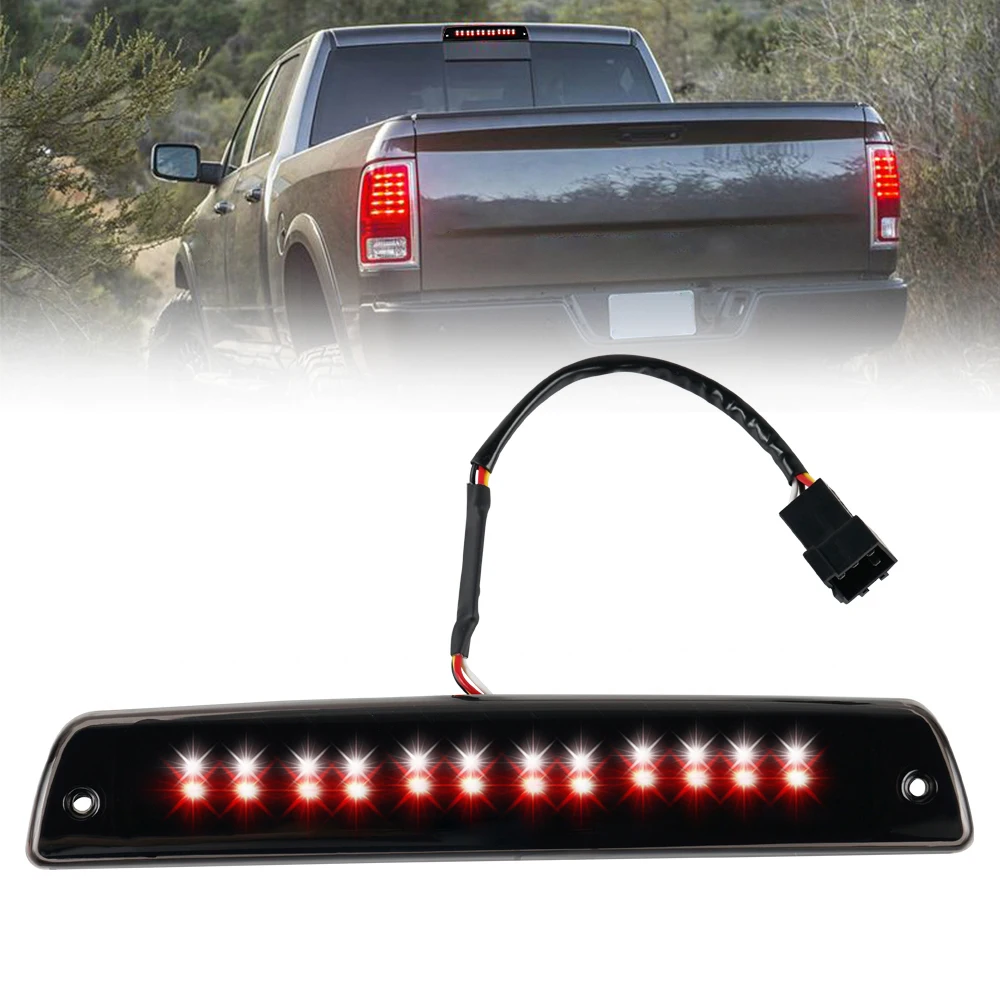 

LED 3rd Brake Light Lamp Kit For 1994-2001 Dodge Ram 1500 2500 3500 #55077263AA 3rd Third Brake Tail Light