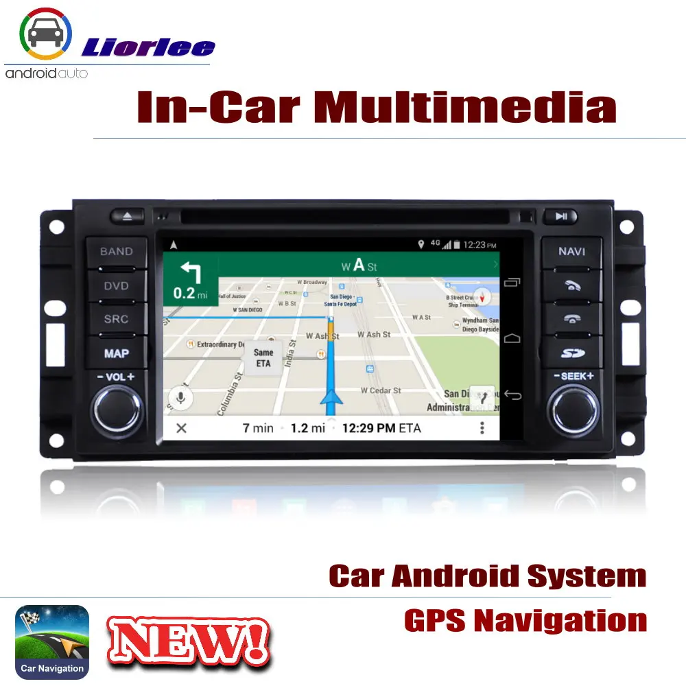 Для Chrysler 200 2010-2014 Android Автомобильный плеер GPS-навигация Displayer HD система аудио видео