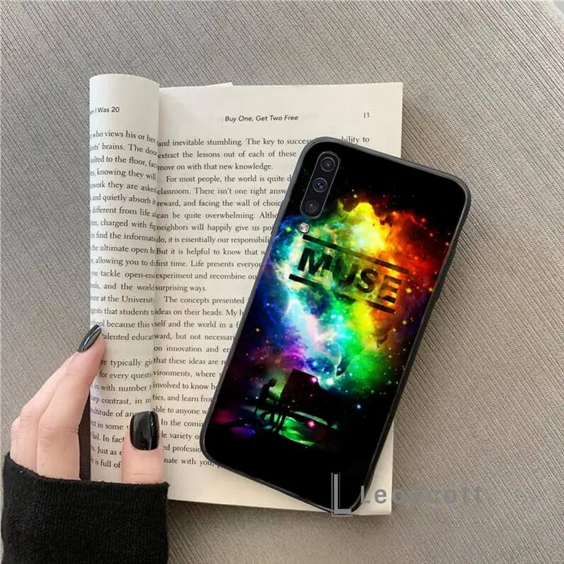 

Muse British rock band Phone Case For Samsung A20 A30 30s A40 A7 2018 J2 J7 prime J4 Plus S5 Note 9 10 Plus