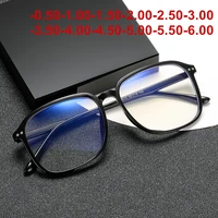 finished myopia glasses women anti blue light eyeglasses men optical nearsighted glasses 0 5 1 0 1 5 2 0 2 5 3 0 3 5 4 0 to 6 0
