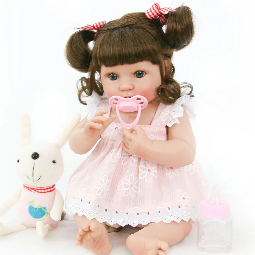 Bebes reborn 1" полностью виниловый силиконовый reborn baby dolls игрушки девочка babydoll reborn для детей подарок для купания игрушки куклы подарок bonecas