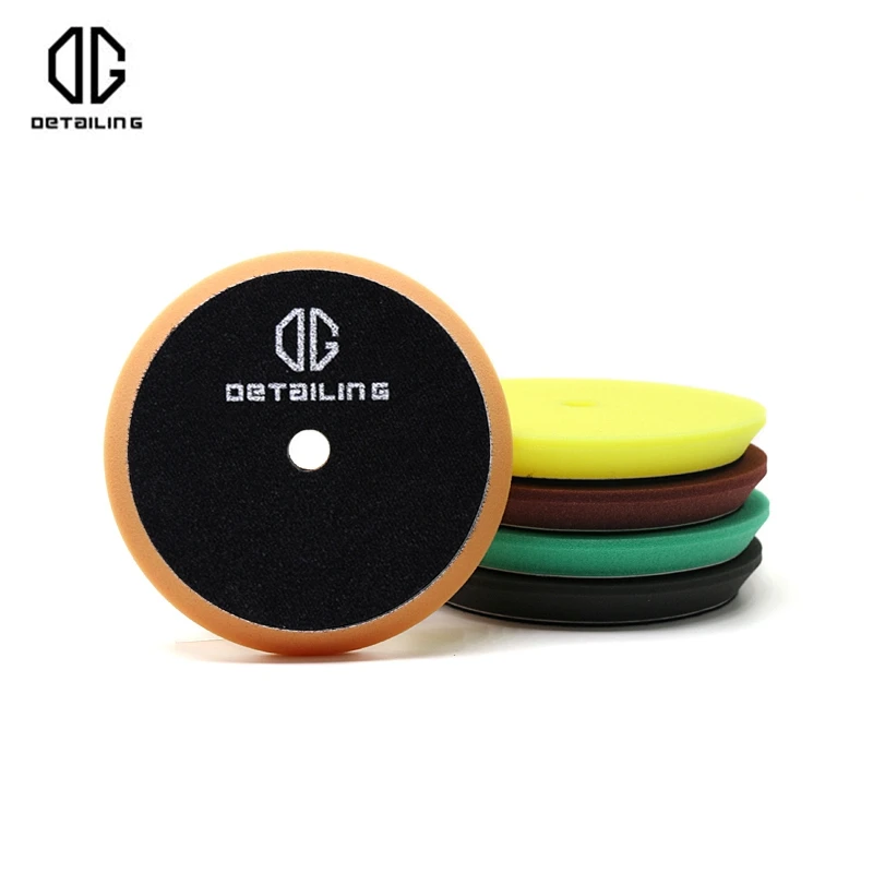 Полировальная накладка из пены с коническим краем 5 цветов|Губки для ваксы| |
