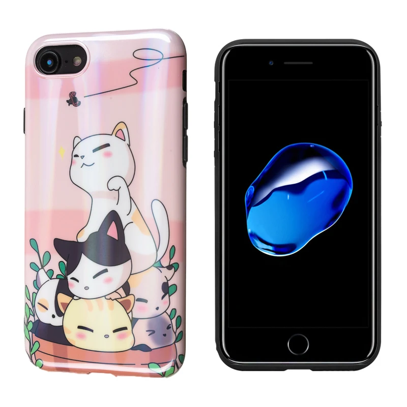 Глянцевый чехол для телефона с принтом листья растений iPhone XS Max XR 6 6S 7 8 Plus X Жесткий