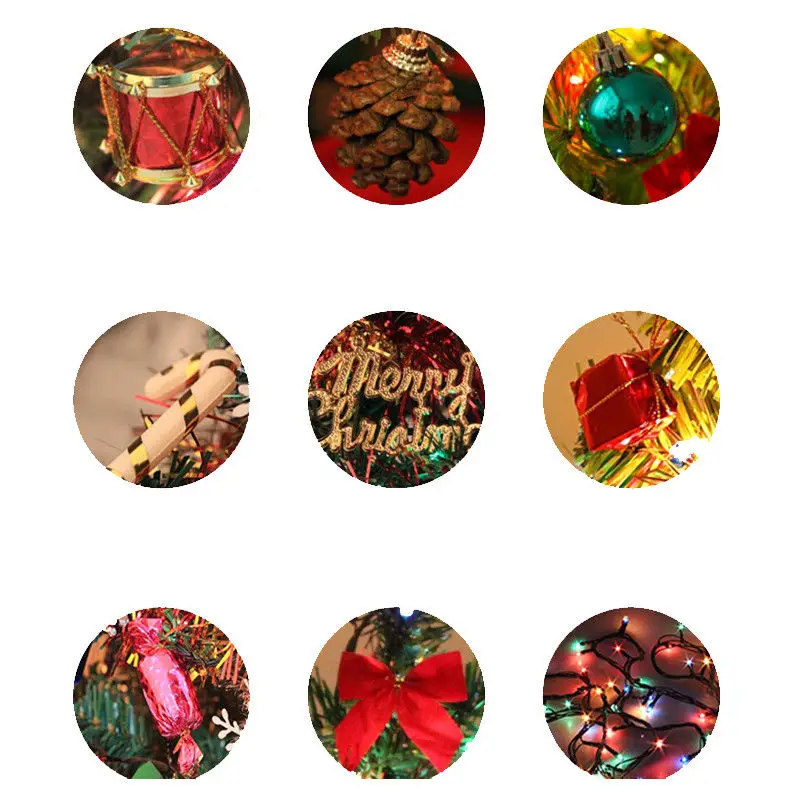 Деревня Putz дом Новый год свадебный Декор светодиодный Рождественская елка