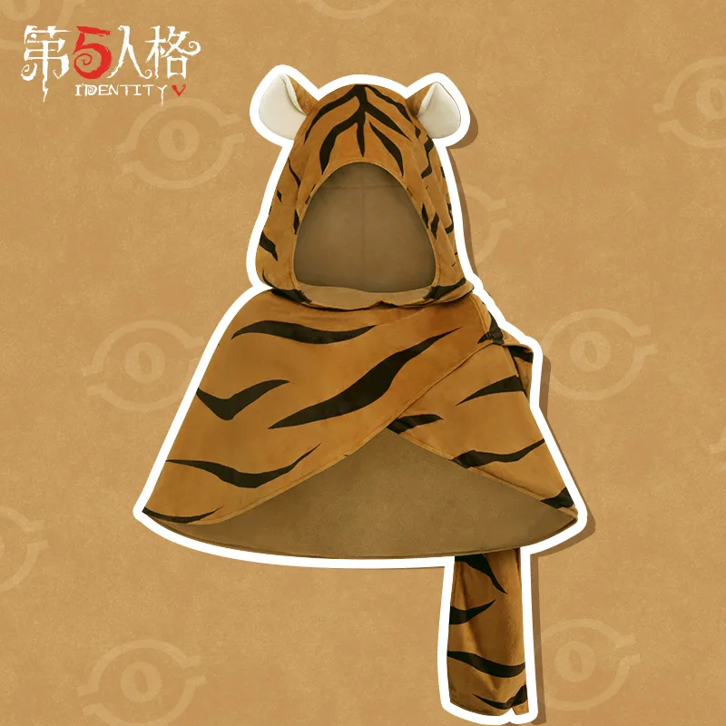 Игра личных данных в Косплэй Eli Кларк желание Тигр аниме милый плащ-накидка