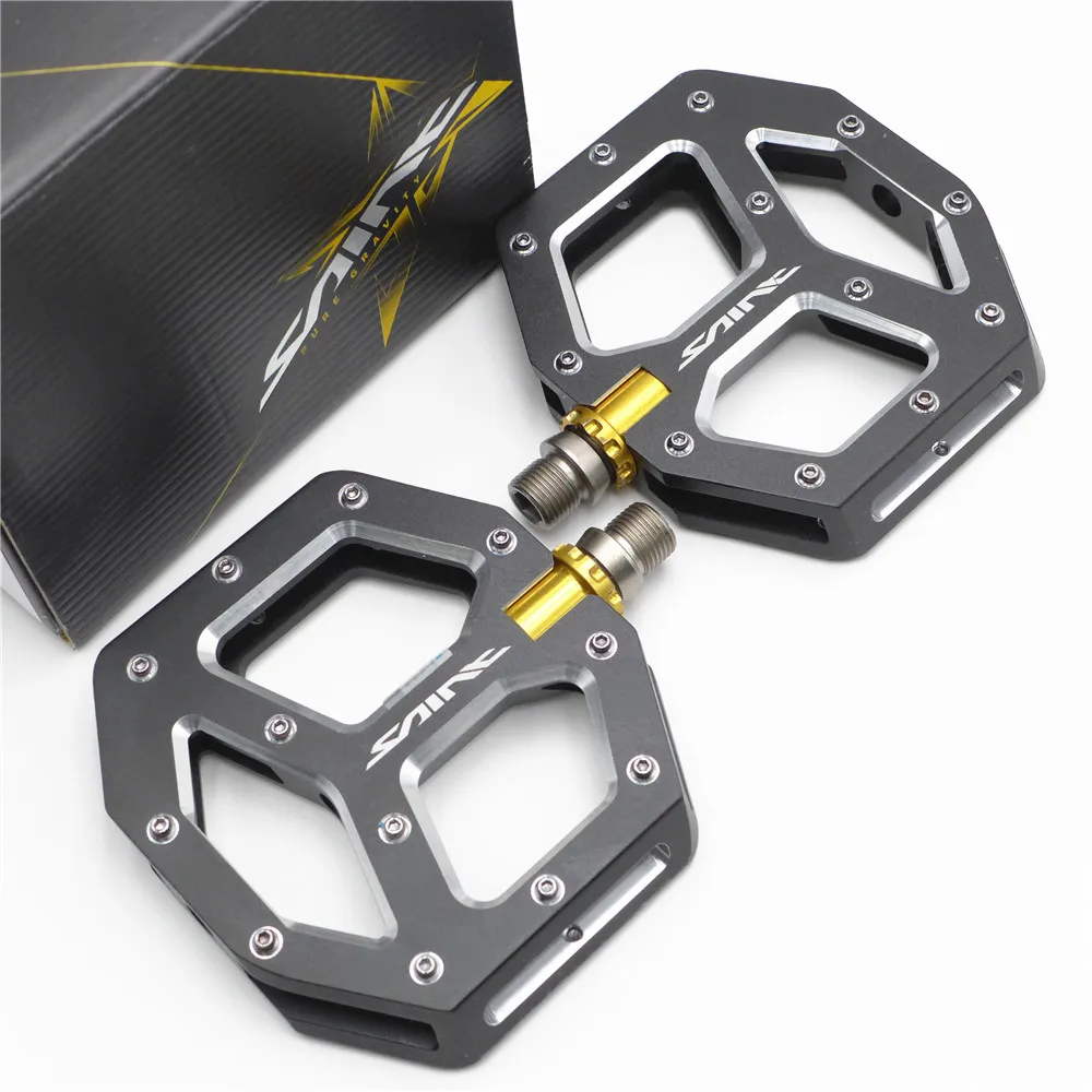SHIMANO Saint M828 Плоские Педали для горного велосипеда MTB на платформе езды велосипеде