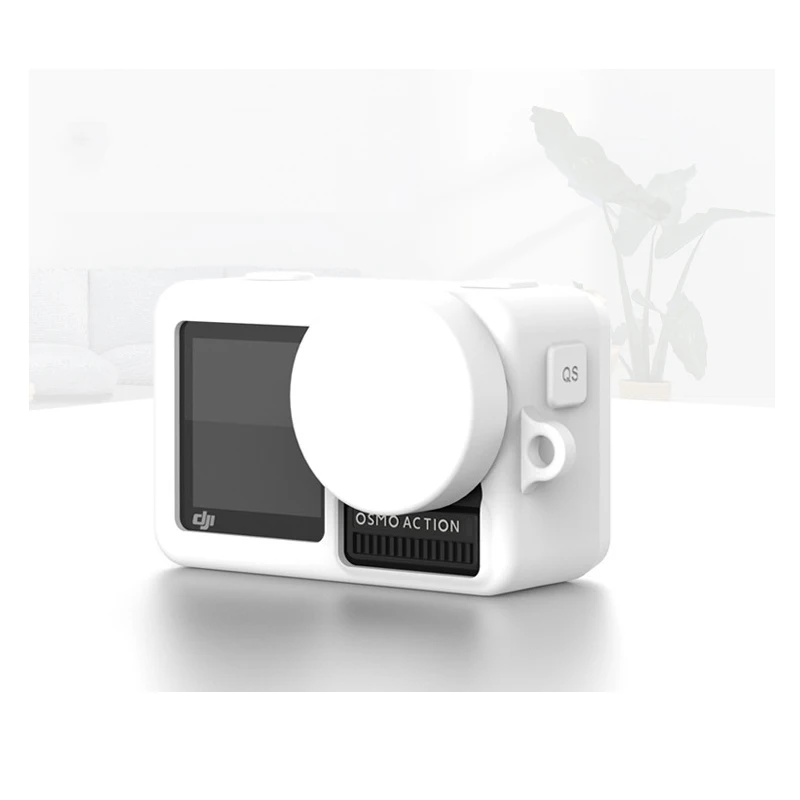 Мягкий силиконовый защитный чехол + Защитная крышка для объектива DJI Osmo