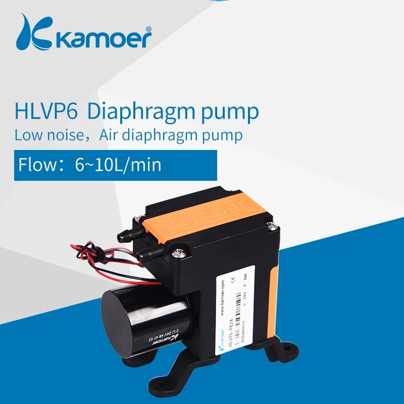 Миниатюрный диафрагменный вакуумный насос высокого давления KAMOER HLVP6|Насосы| |